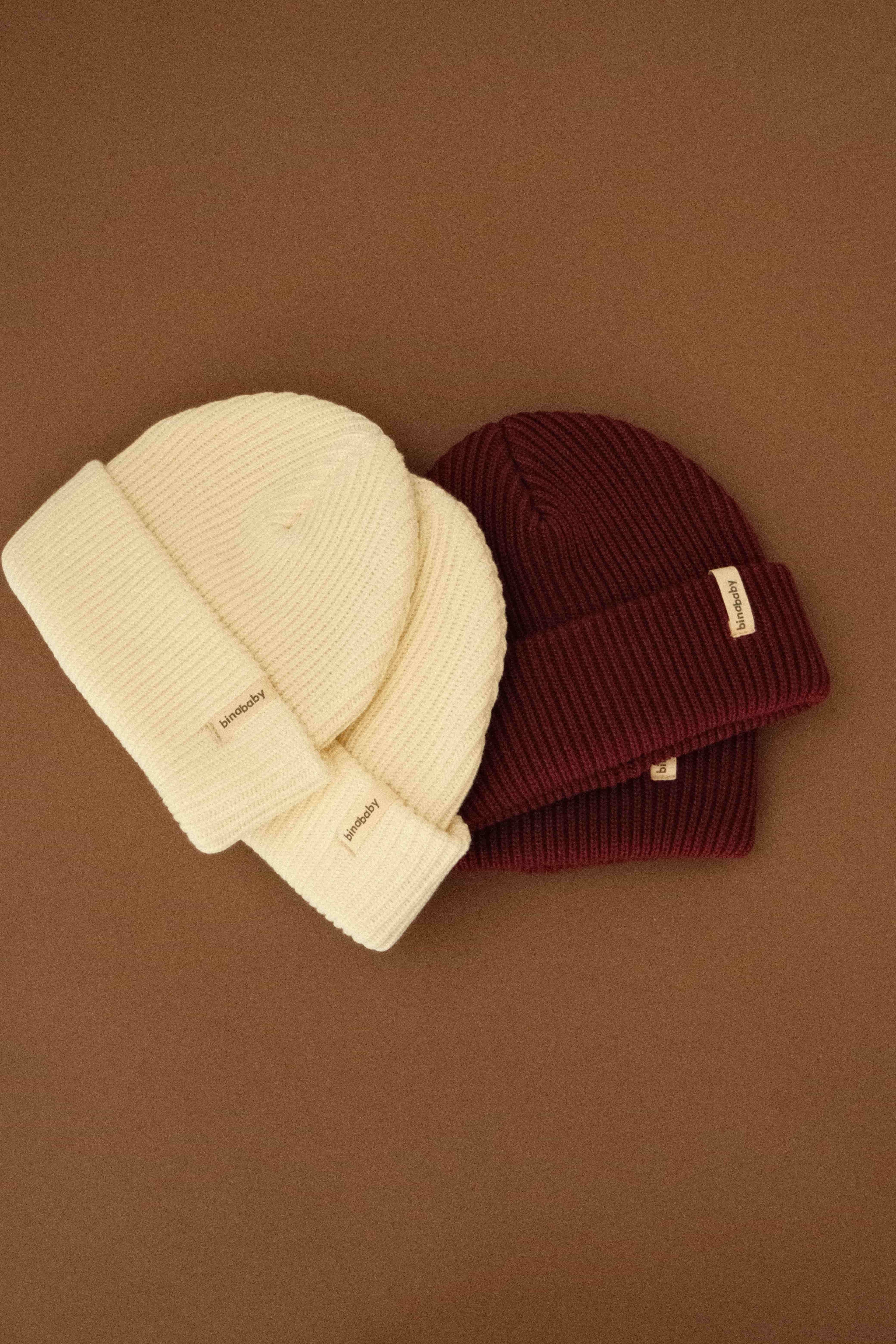 Cream Beanie