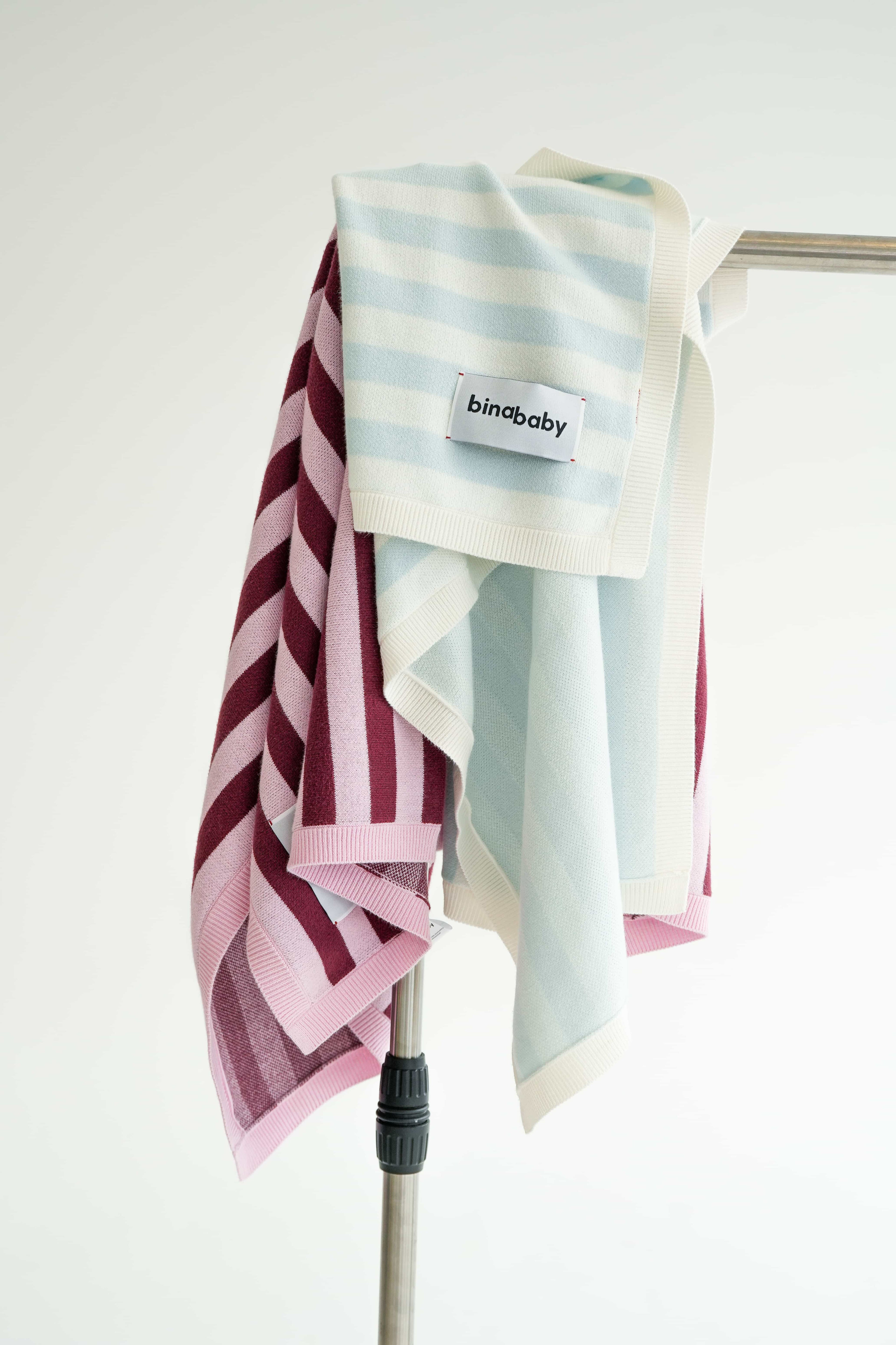 Pink & Burgundy Blanket