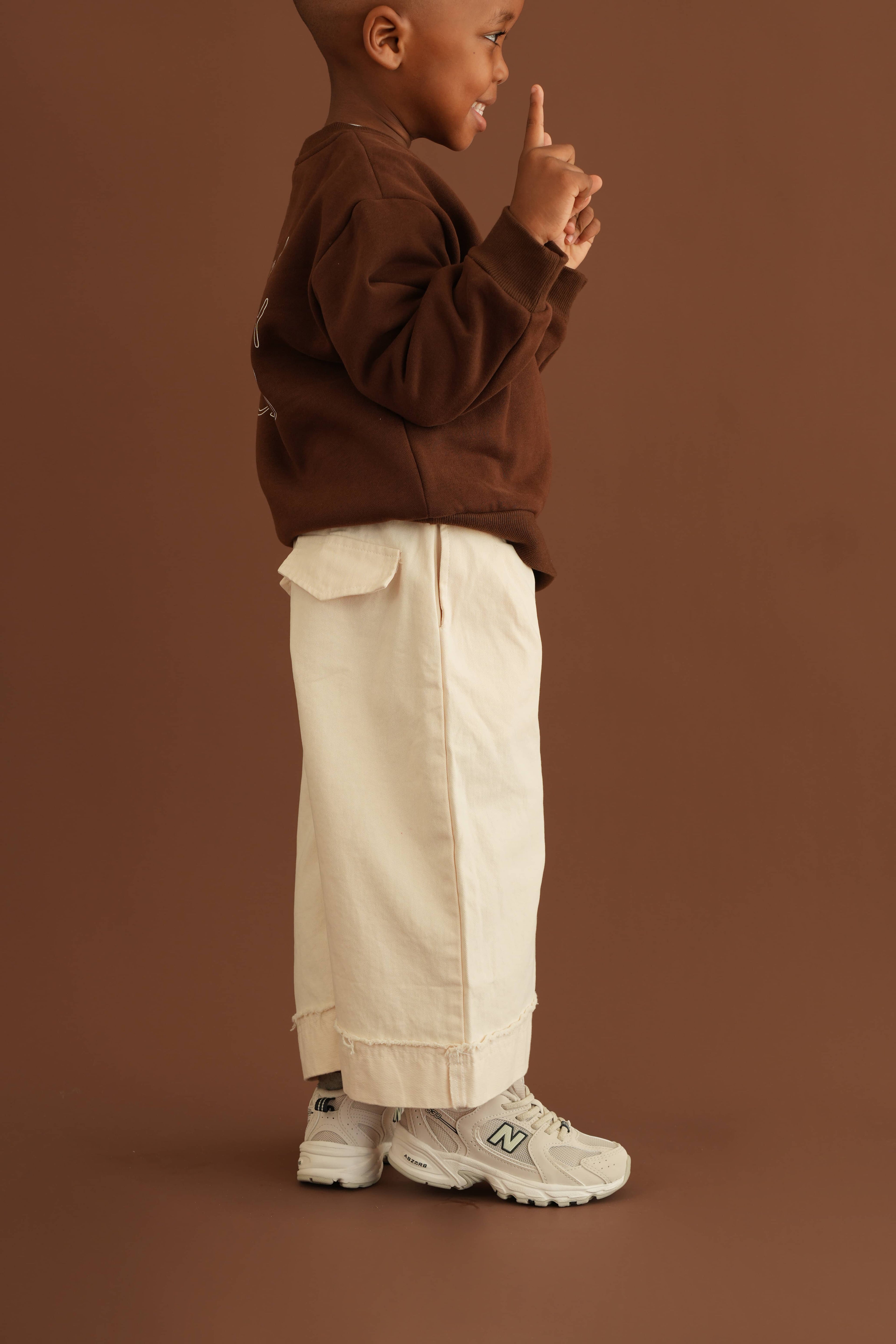 Cream Pants
