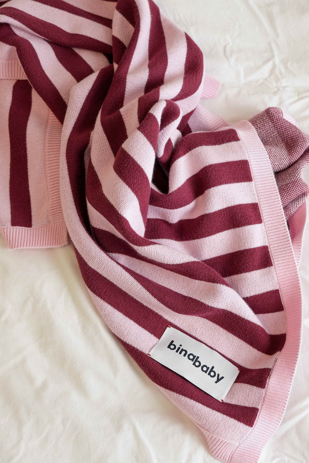 Pink & Burgundy Blanket